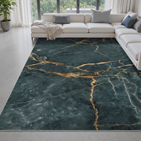 Tapis de cuisine antidérapant pour animaux domestiques, imprimé sur mesure, à poils ras, avec support en TPR, lavable en machine, tapis touffeté fin fabriqué à la machine