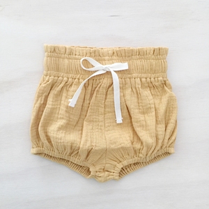 Shorts de Burbuja de Verano para Niñas, Pantalones Cortos de Lino para Bebés, Pantalones de Muselina para Niñas - Product Image 3