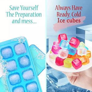 Hot bán tái sử dụng mới lạ BPA-free nhựa <span class=keywords><strong>ice</strong></span> cubes đa-kích thước và đầy màu sắc tái sử dụng nước khoáng <span class=keywords><strong>ice</strong></span> cubes - Product Image 2