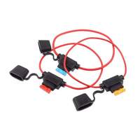 Waterproof Inline Fuse Holder Wire Harness ATC ATO Standard Mini Blade Fuse 5A 10A 15A 20A 25A 30A for Automotive Car