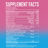 Approvisionnement en gros : Produits de beauté 14-en-1 au collagène de types I-V, biotine, kératine, acide hyaluronique et antioxydants pour la croissance capillaire et la santé osseuse des adultes