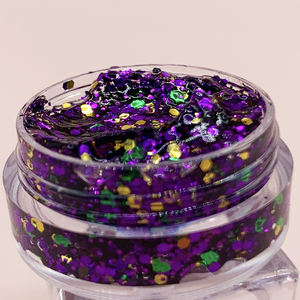 5세 이상 어린이 및 십대용 글램 글리터 젤, 오래 지속되고 빨리 마르는 무독성 15ml 홀로그램 바디 헤어 글리터 젤, 맞춤 로고 제작 - Product Image 5