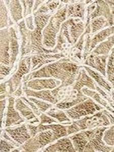 ขายตรงจากโรงงาน ผ้าตาข่ายปักลาย DIY ใหม่ ผ้าตาข่ายถักไหมพรม ลูกปัดหญ้า 100% อะคริลิก ทนต่อการขัดถู ผ้าจีน - Product Image 2