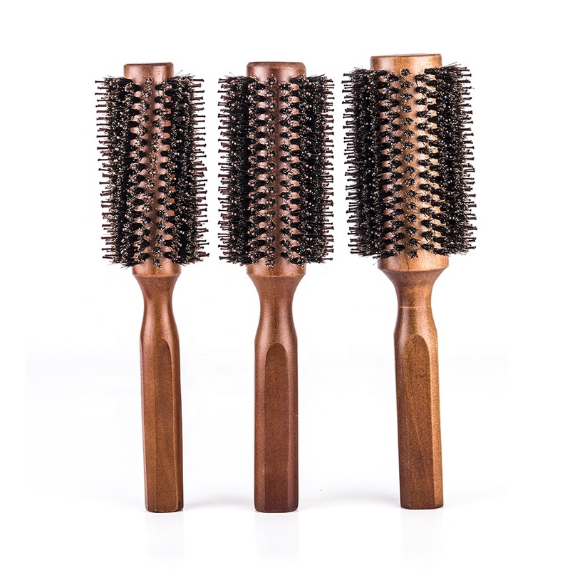 TIANBA Barber Styling Brush Round Boar