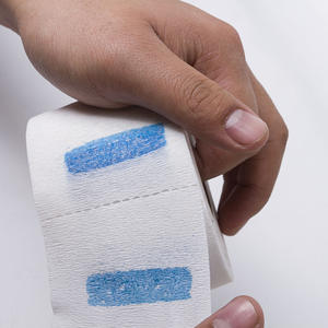 Rollo de papel de cuello Flexible impermeable desechable para peluquería tiras de cuello papel de peluquero herramienta de salón profesional - Product Image 4