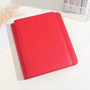 Album photo portable et amovible pour cartes de baseball, en cuir PU, avec fermeture éclair, pour cartes protégées, 4, 9 ou 12 pochettes - Product Image 3