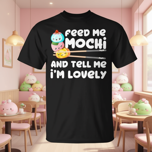 Camiseta Kawaii Mochi Feed Me, Camiseta Promocional Kawaii Mochi & Tell Me I'm Lovely - Product Image 3