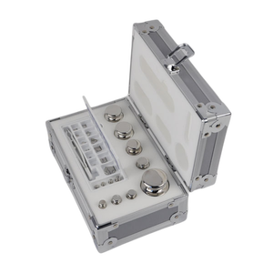 Poids d'étalonnage standard en acier inoxydable Veidt E2 F2 M1 1mg-200g à fentes pour balance de laboratoire E2 F2 - Product Image 4