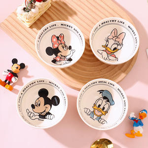 Cartoon <span class=keywords><strong>Mickey</strong></span> <span class=keywords><strong>Mouse</strong></span> 4 pièces réutilisables portables en céramique bols en porcelaine ensemble de <span class=keywords><strong>vaisselle</strong></span> quatre tailles passe au lave-<span class=keywords><strong>vaisselle</strong></span> pour un usage domestique - Product Image 6