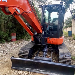 Excavatrice Kubota KX165-5 d'occasion, 6 tonnes, hydraulique, sur chenilles, faible nombre d'heures, matériel de construction, équipement de terrassement et de tranchage - Product Image 4