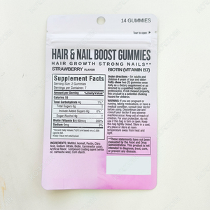 Complément alimentaire OEM BIOTINE COLLAGÈNE ET BIOTINE EN GOMMES VITAMINES ET SUPPLÉMENTS POUR LES FEMMES HAIR GUMMIES - Product Image 4