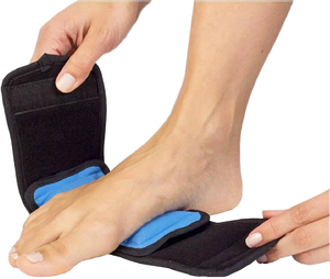 Comfpack - Envoltura de Terapia de Frío con 2 Paquetes para Alivio del Dolor, Compresas de Gel Reutilizables para el Talón, Muñeca, Tobillo, Ideal para Esguinces - Product Image 1