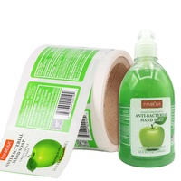 Autocollants imperméables pour bouteilles de détergent, étiquettes personnalisées pour produits chimiques quotidiens, étiquettes adhésives pour bocaux de produits de nettoyage ménager