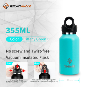 Termo Revomax Classic de 355 ml, Acero Inoxidable 304, Aislamiento al Vacío, 18-36 Horas, Antiderrames, Regalo Empresarial - Product Image 2