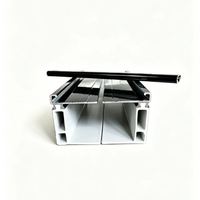 Raccordement de conduit CVC à joint thermique en PVC, conception flexible, anti-corrosion, anti-poussière, pour usage hospitalier et scolaire, personnalisable