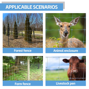 Srx 1-2M Hoogte Gegalvaniseerd Veld Overspanning Draad Hek Boerderij Hek Of Vee Vee Hek Voor Geit - Product Image 3