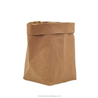 BSCI vérifié sacs de rangement de bureau de fruits artificiels bruns d'usine