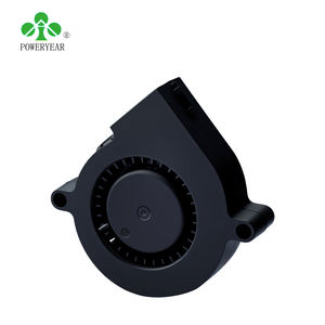 พาวเวอร์เยียร์ 5015 โบลเวอร์ 5V12V พัดลมระบายอากาศในรถยนต์ ตู้ปลา โคมไฟต้นไม้ เครื่องกำจัดขน โบลเวอร์ไมโครดีซี - Product Image 6