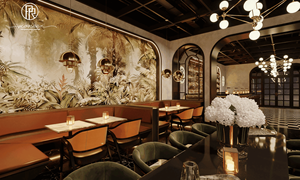 Idées de décoration de club de cocktails de <span class=keywords><strong>bar</strong></span> à liqueur de luxe Ensembles de meubles complets pour la rénovation de restaurants gastronomiques - Product Image 6