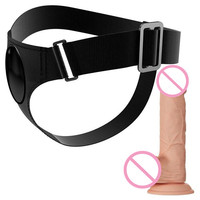Vente chaude Hommes Silicone Strap-On Gode Réaliste Énorme Bite Cock Sex Toy pour Femmes Vibrateurs Catégorie