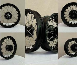 Tubeless Spoked <b>Wheel</b> Hub,Suitable for Honda CL300/CL500 <b>Wheel</b> Hub Modification,accessoire Moto,19/17 Inch <b>Motorcycle</b> Rim - Product Image 4
