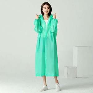 Impermeable Ecológico de Alta Calidad, Resistente al Viento, Unisex, de EVA, Grueso, con Capucha Integrada, para Pesca y Camping, para Hombres y Mujeres - Product Image 6