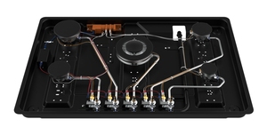 เตาแก๊สแบบประหยัดพลังงาน ทนทาน ทำจากสแตนเลส กันน้ำ เตาแก๊ส 5 หัว สำหรับใช้ในครัวเรือน รับประกัน 1 ปี - Product Image 3