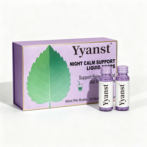 Night Calm Liquide Oral 60ml 30 Flacons Compléments Alimentaires à Base de Plantes Favorisant la Relaxation Aide les Adultes à se Détendre Bien-être Nutritionnel du Soir - Product Image 1
