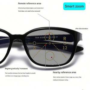 Lunettes de soleil sport photochromiques multifocales pour hommes et femmes, monture TR90, verres à changement de couleur, collection 2025 - Product Image 3