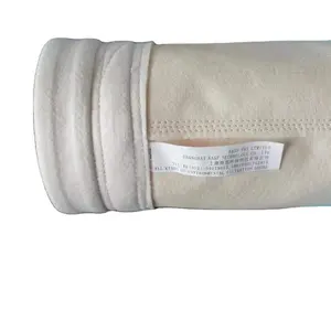 Pure PPS Filter Bag Diameter140mm Length 2m Weight 500gsm Thickness1.8mm Used For Dust Removal And Filtration In Power Plants