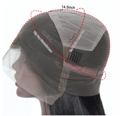 Perruque Ondulée en Gros avec Pointes Épaisses, Perruque Complète en Dentelle 100 % Cheveux Humains, Cheveux Vierge Brésiliens Non Traités