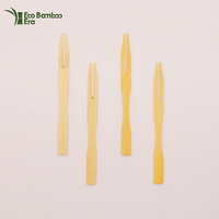 Brochettes à fruits en bambou sans BPA et non toxiques, sans plastique, zéro pollution micro-plastique
