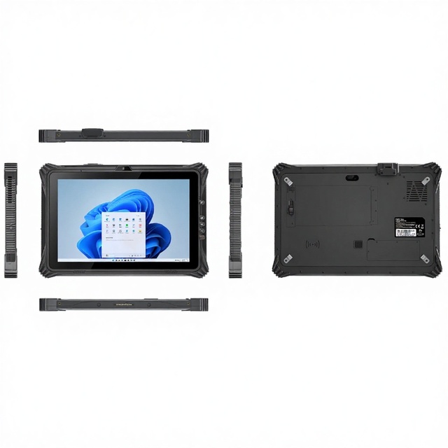 ODM/OEM Rugged Tablet I20A IP65 Waterproof 12 Inch Industrial Tablet PC Windows 11 5G WiFi BT NFC GNSS Field Rugged Terminal
