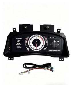 Carcasa de Metal Negra de Alta Calidad, Pantalla LCD HD de 12.3 Pulgadas, Reemplazo del Panel de Instrumentos Digital para Toyota Prado LC120 Yuefu PLDYJ-LC120 - Product Image 1