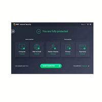 Logiciel antivirus de protection de la confidentialité pour PC/Mac/Android/Linux, 1 APPAREIL/1 AN, code en ligne pour AVG Internet Security 2022