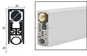דלת ציר משומש כבד בידוד קול דלת דלת תחתון בידוד סיליקון רב תכליתי - Product Image 6