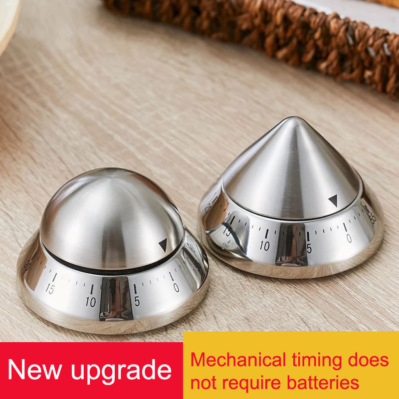Apple Conical Shaped Stainless Steel Kitchen Egg Timer