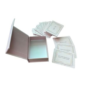 Caja de juego de cartas personalizadas para adultos, juego de cartas pequeñas