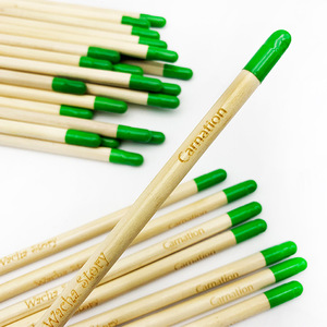 <span class=keywords><strong>Crayon</strong></span> vert créatif avec logo, en bois, plantable, germinable, en forme de capsule, avec graines de plantes, cadeaux - Product Image 3