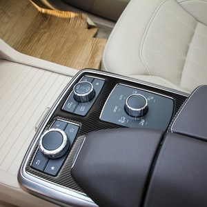 Autocollant adhésif en acier inoxydable pour panneau de console centrale Mercedes-Benz, pour intérieur GL400 450 ML320 350 - Product Image 5