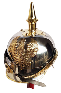 หมวกกันน็อค Spussian Pickelhauked Wwi Armor,หมวกกันน็อคของเจ้าหน้าที่สวมใส่ได้เป็นของขวัญแฮนด์เมดจากเยอรมัน - Product Image 6