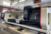 Torno CNC Industrial Horizontal de Alta Calidad y Gran Resistencia, Centro CNC Combinado de Fácil Operación, Torno CNC Automático para Metal CK61200 FANUC