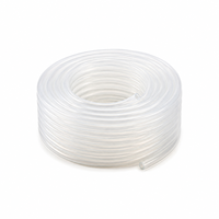 Pack d'échantillons de tuyaux flexibles en silicone transparent 3mm/4mm/6mm, résistance aux hautes températures, certifié ISO9001 pour réparation DIY air/eau