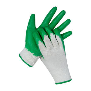 Gants de travail antidérapants enduits de latex fabriqués au Vietnam, doublure en coton, adhérence lisse, poignet élastique, sans silicone, gants de sécurité pour - Product Image 5