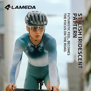 LAMEDA Maillot de vélo personnalisé <span class=keywords><strong>Combinaison</strong></span> de cyclisme triathlon Combinaisons respirantes Vêtements de vélo MTB Skin-suit - Product Image 2