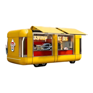 Carrito de Venta Móvil con Forma de Cámara para Comida Rápida y Bebidas - Product Image 1