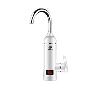 Robinet Chauffe-Eau Électrique 220V Instantané Sans Réservoir pour Cuisine, Affichage Numérique, Mélangeur à Débit Chauffant