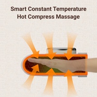 Gants chauffants sans fil à compression d'air de bonne qualité avec contrôle de la minuterie, masseur électrique pour les mains avec 3 modes et 5 niveaux