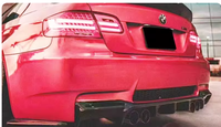 Diffuseur en fibre de carbone style V pour BMW Série 3 E92 M3 2005-2013