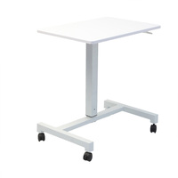 Table élévatrice à gaz de haute qualité, bureau réglable en hauteur, support de siège, à simple jambe en métal
